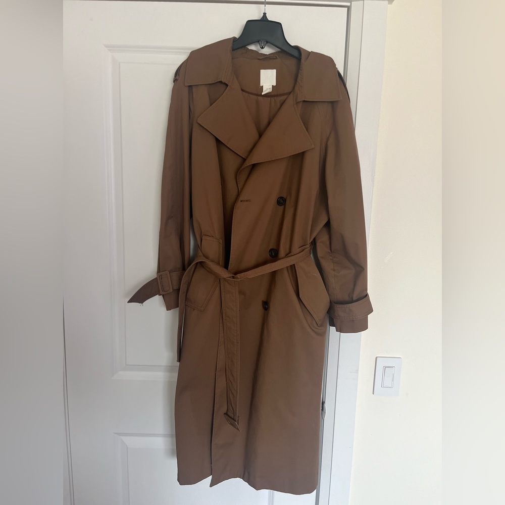 H&M Brown Trench Coat